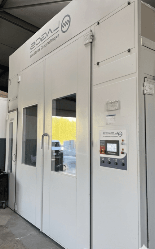 Cabine pressurisée double flux