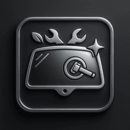 Icône remplacement de pare-brise